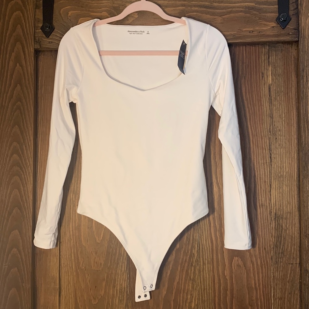 Abercrombie long sleeve bodysuit